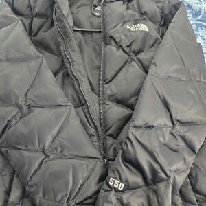 The North Face Black Quilted Jacket 550